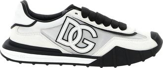 Dolce & Gabbana DG Athletic Sneakers - Heren - Sneakers - Wit - 46 EU - Leer - Schoenen