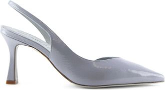 Notabene Pumps Emilia con cinturino posteriore 70mm - Blu