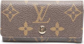 Louis Vuitton Portachiavi Multicle 4 Monogram 2009 - Marrone
