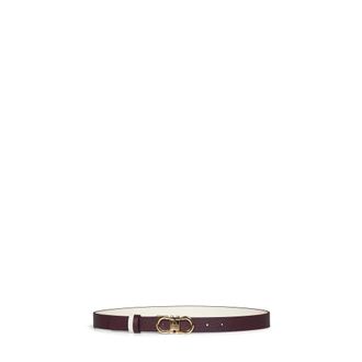 Ferragamo Reversible and adjustable Gancini belt - female - Ferragamo - Belts - Purple - 85 CM - Accessories