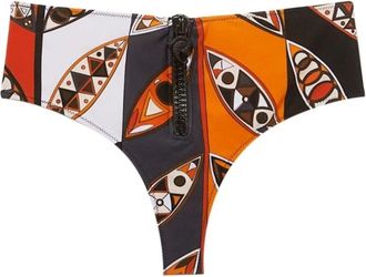 Pucci Stijlvolle Coulotte Broek - Dames - Onderbroek - Oranje - XS - Ondergoed