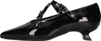 Poesie Veneziane Ft 24 Sayonero - Dames - Pumps - Zwart - 39 EU - Leer - Schoenen