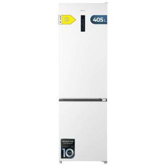 Cecotec Cecotec Frigor&iacute;fico Combi Total Nofrost De 405l Bolero Coolmarket Combi 405 Wl White Inox D. 200 Cm De Alto, 60 Cm De Ancho