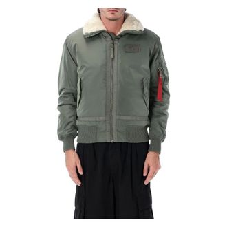 Alpha Industries B-15 III TT Bomberjack - Heren - Jassen - Groen - Maat: L Nylon