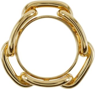 Hermès Pre-owned Accessories, female, Yellow, Size: ONE SIZE Pre-owned Metal scarves