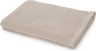 KASANOVA Telo doccia cotone Pop Corn grigio chiaro