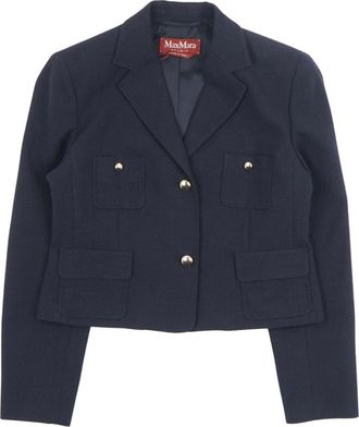 Max Mara Blazers, female, Blue, Size: S Blazers