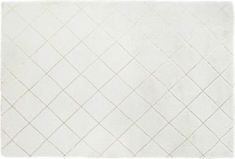 DKD Home Decor Alfombra Dkd Home Decor Blanco Moderno (120 X 180 X 2,2 Cm)