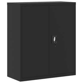 vidaXL Vidaxl - Armario Archivador De Acero Negro 90x40x105 Cm