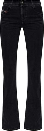Diesel 1969 D-Ebbey-T Jeans - Dames - Flared Jeans - Zwart - W26 L32 - Katoen - Jeans