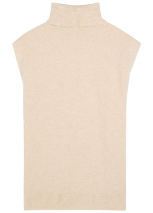 Joseph Cashmere-blend Vest - Cream - XL (UK16 / XL)