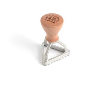 Marcato Classic Ravioli Maker Stamp, Triangle, 2-Inch in Silver at Nordstrom