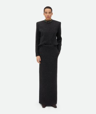 Bottega Veneta Wool Tailored Skirt - Bottega Veneta