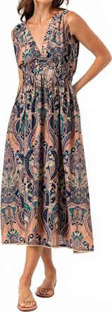 Sundays Alma Dress In Spice Mosaic