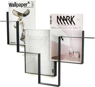 Frederik Roij&eacute; Guidelines Zeitschriftenhalter, dunkelgrau