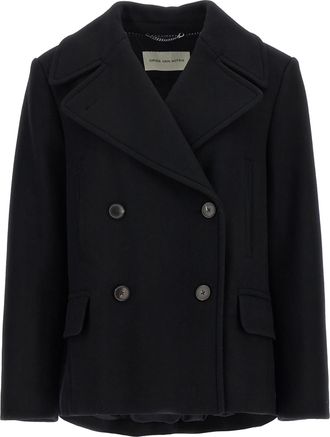 Dries Van Noten Womens Vafel Coat