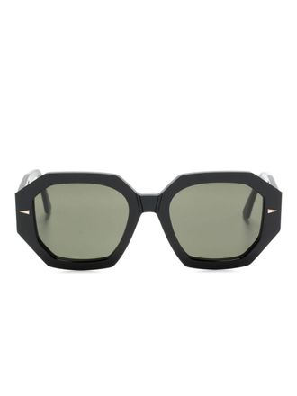 Ahlem Occhiali da sole Rennes geometrici - Nero