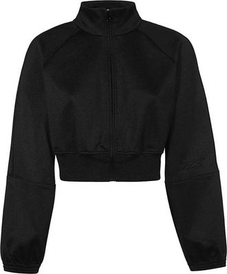 Reebok Sweatshirts & Hoodies - Dames - Sportshirts - Zwart - XS - Katoen - Fitness