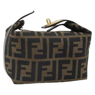 Fendi Mini Bag in Tela Pre-owned - - Pre-owned - Donna - Marrone - ONE SIZE