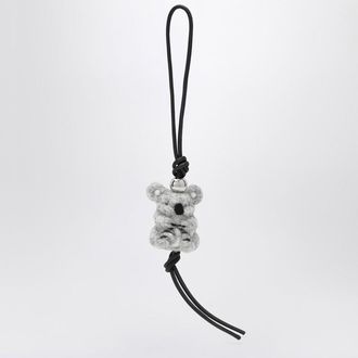 Loewe Koala pendant in felt and leather