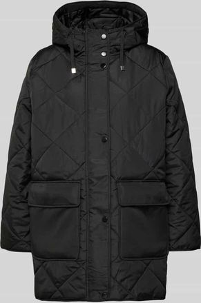 Vero Moda Verkürzter Steppmantel mit Kapuze Modell MILLIE TESSA in Black, Größe XL