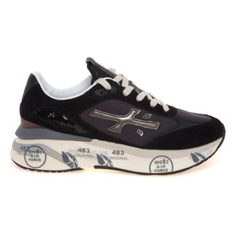 Premiata Moerun Sneaker - female - Premiata - Sneakers - Black - 7 UK - Shoes