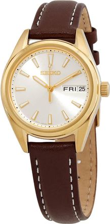 Seiko Neo Classic Quartz Champagne Dial Ladies Watch SUR456P1