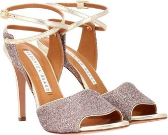 Veronica Beard Confetti Suma Glitter Sandals Size 37