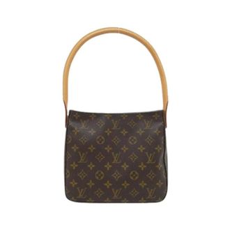 Louis Vuitton Pre-owned Shoulder Bags, female, Brown, Size: ONE SIZE Pre-owned Looping MM Shoulder Bag