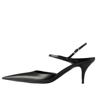 Balenciaga (WMNS) Balenciaga Avenue Bow Slingback Black Silver 865844WBDH51081