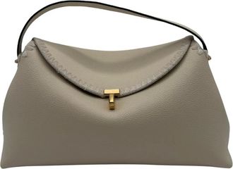 Toteme Clutch T-Lock - - Bags - Donna - Bianco - ONE SIZE