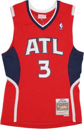 Mitchell & Ness NBA Basketbal Tanktop Lou Williams - Heren - Fitness - Rood - S - Polyester - Fitness