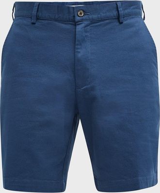 Peter Millar Men & apos;s Pilot Flat Front Shorts