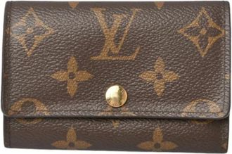 Louis Vuitton Pre-owned Accessories, female, Brown, Size: ONE SIZE Pre-owned Canvas key-holders