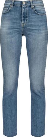 Pinko Brenda 6 Boot Cut - Dames - Slim Fit Jeans - Blauw - W28 - Denim - Jeans