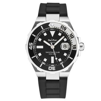 Paul Picot Yachtmanclub Automatic Black Dial Mens Watch P1251NBL.SG.3614CM001