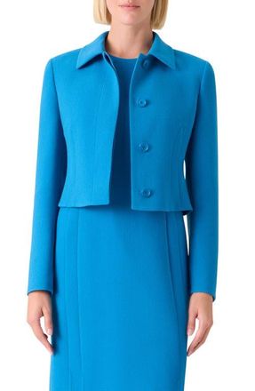 Akris Helios Short Jacket in Twilight at Nordstrom, Size 10