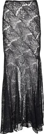 A.W.A.K.E. Black Lace Mermaid Skirt