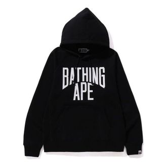 A Bathing Ape NYC Logo Hoodie Black 1J80-114-007-BLK