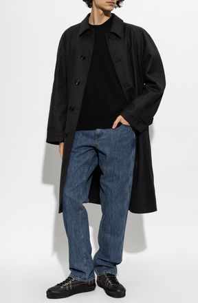 Burberry Reversible Coat Parkbury, Mens, Brown