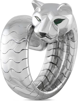 Cartier Panthere Lakarda tsavorite and onyx ring - Silver