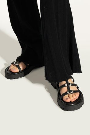 Marc Jacobs Leather Sandals, Womens, Black