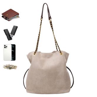 Generic Women Tote Bag - Retro Lightweight Hobo Purse, Shoulder Bag with Large Capacity, Casual Carry Handbag Design, Tote Bags for Daily Details, Office Lapt