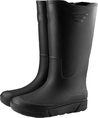 Generic Mens High-Tube Rain Boots Long Tube Cotton Water Boots Warm Rubber Fishing Rain Shoes