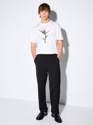 HUGO BOSS Mens Black Fedix pant Modern fit