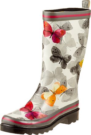Beck Womens Schmetterling Rain Boot, Multicolour, 5 UK (38 EU)