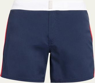 Vilebrequin Mens Merle Swim Trunks