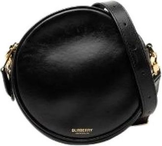 Burberry Borsa a spalla rotonda Pre-owned in pelle - - Pre-owned - Donna - Nero - ONE SIZE
