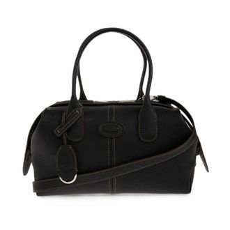 Tod's Tassen, Dames, Zwart, ONE Size, Leer, Handbags