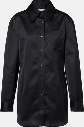 Frankie Shop Abito chemisier Akita in raso